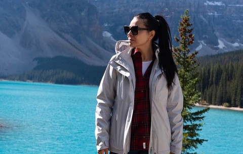 Corina Caragea, vacanță de vis în Canada