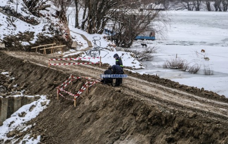 UPDATE. Bombă în Portul Giurgiu. Proiectilul descoperit a fost detonat într-un poligon
