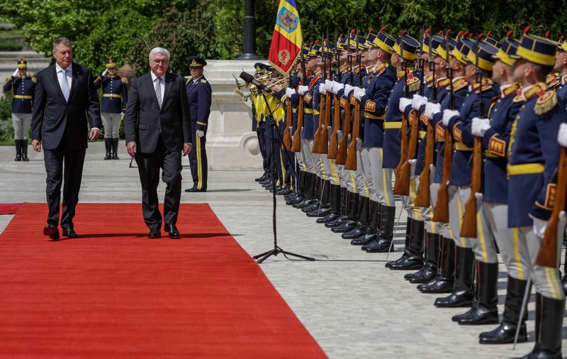 Președintele german Frank-Walter Steinmeier, aflat la București: „Noi suntem de multă vreme de părere că locul României este în Schengen”