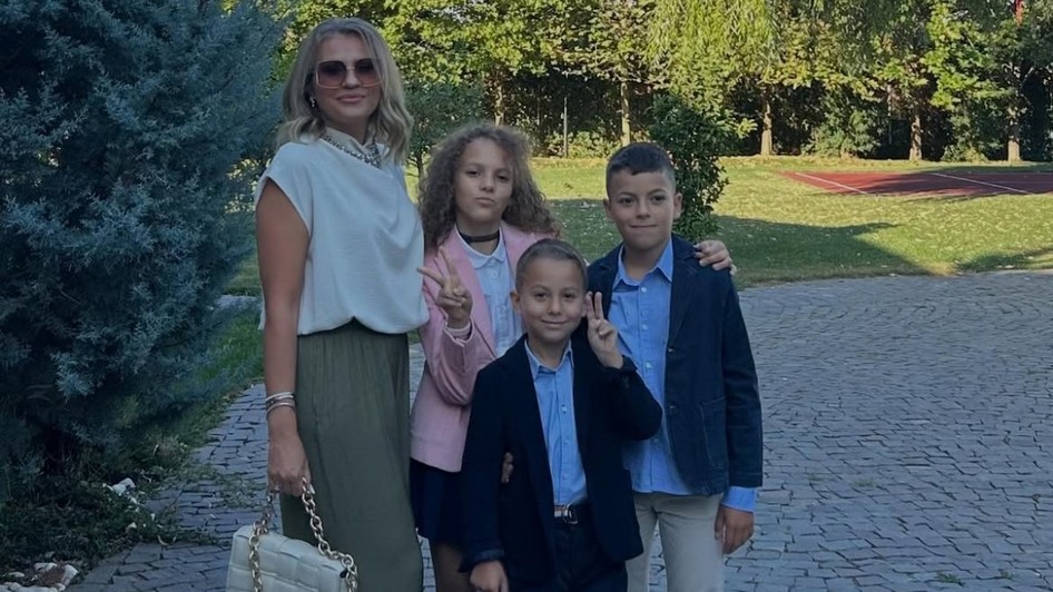 Mirela Vaida si copiii