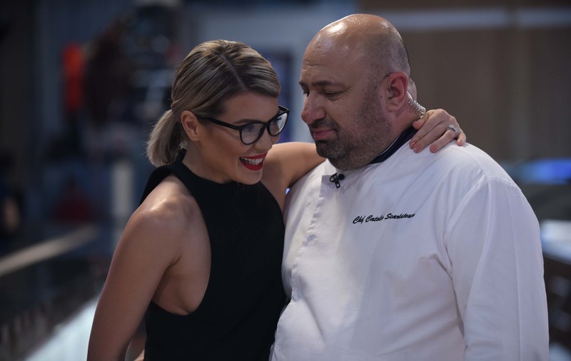Gina Pistol și chef Scărlătescu au planuri mari. „Am rochia de mireasă în mașină!”