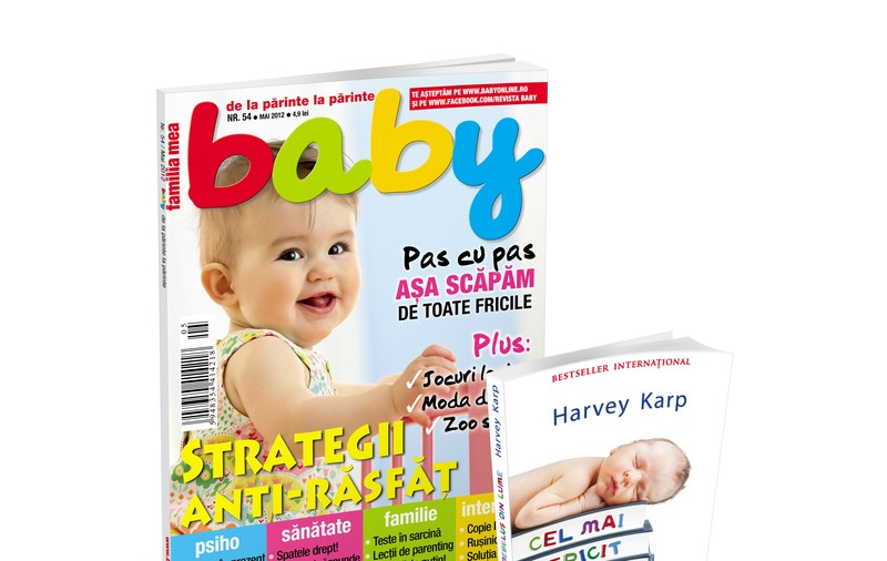 Învaţă împreună cu revista baby şi volumul “Cel mai fericit bebeluş din lume” cum să-ţi faci copilul să zâmbească!