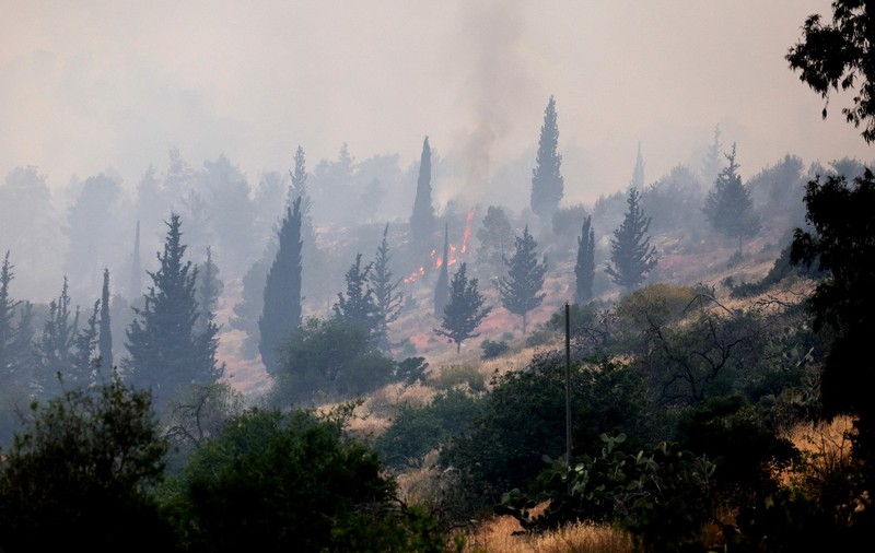Incendii violente în Israel, lângă Ierusalim. Benjamin Netanyahu vrea să ceară ajutor din străinătate