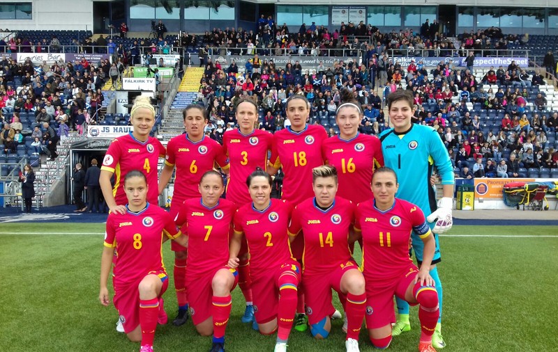 Scoția a bătut România, într-un meci amical de fotbal feminin