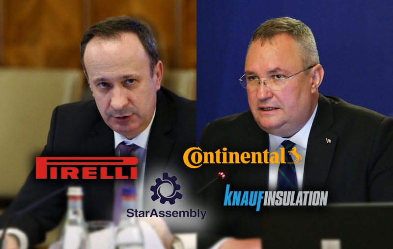 Statul român a stabilit primele companii care primesc ajutoare de stat de sute de milioane de lei. În ce domenii și câte locuri de muncă vor fi create