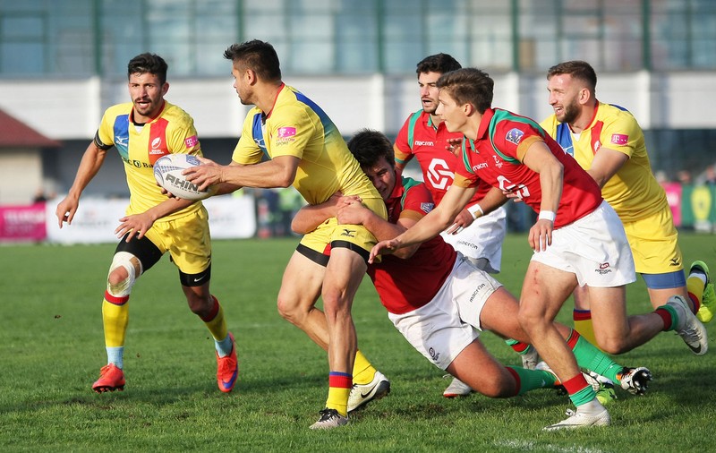 România - Portugalia, barajul pentru menținerea în Rugby Europe Championship, la Baia Mare. ”Stejarii” câștigă și se mențin în al doilea eșalon mondial