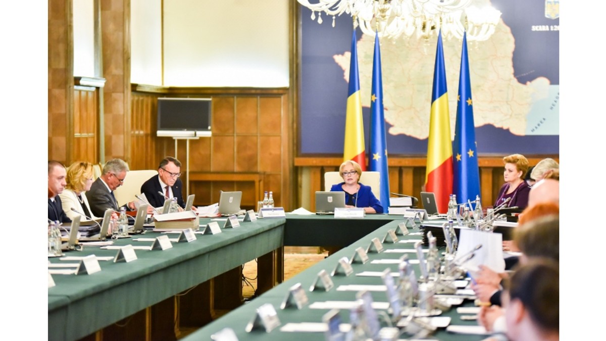 Viorica Dancila, sedinta de guvern
