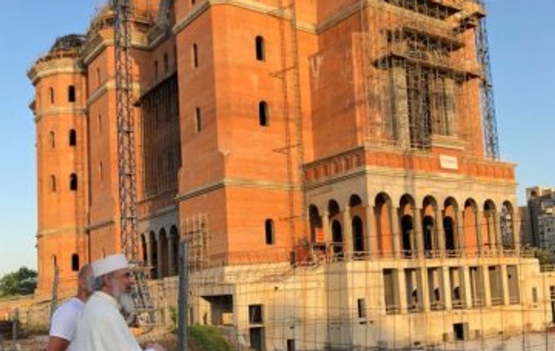 Patriarhul României a vizitat şantierul Catedralei Naţionale
