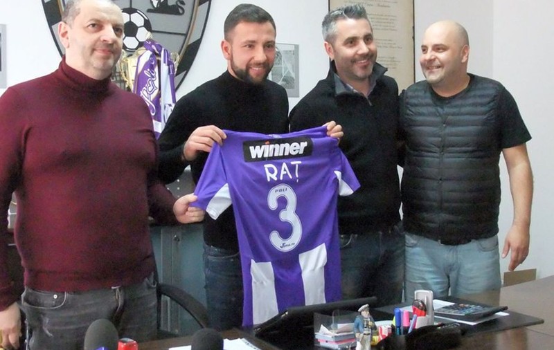 Răzvan Raț, la Poli Timișoara. S-a pregătit cu Dinamo, dar i-a lăsat pe ”câini” cu ochii-n soare