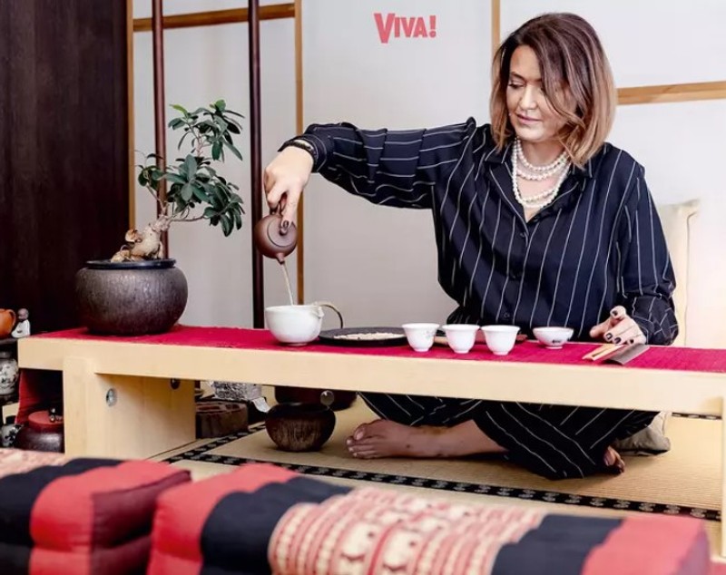 Cum arată casa în care locuiește Cristina Bâtlan. Imagini din locuința amenajată în stil japonez