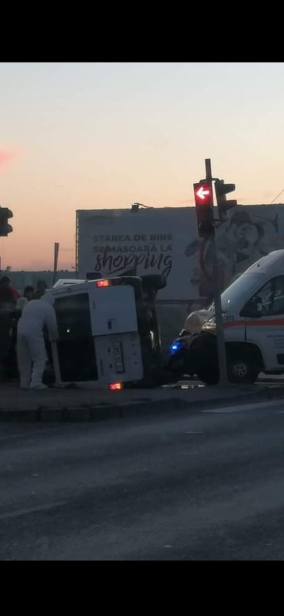 Accident pe șoseaua Chitilei sursa foto: Facebook: InfoTrafic București