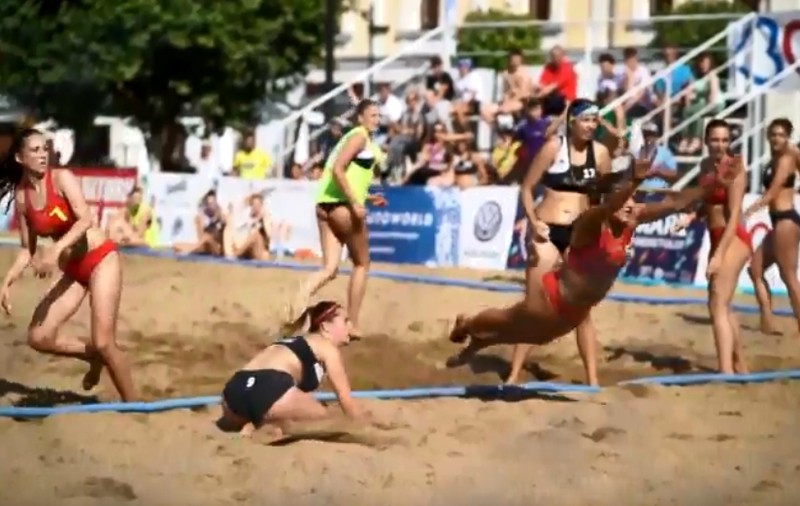 Europenele de handbal pe plajă, la Baia Mare. Portărița Yuliya Dumanska, ambasadoarea competiției. În România vin 400 de sportivi din 15 țări