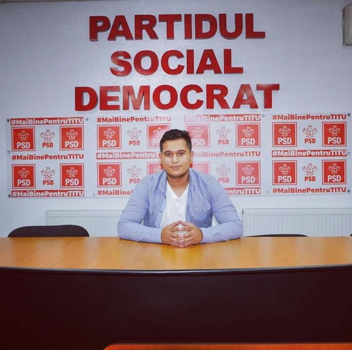 Tânărul mecanic de locomotivă Andrei Neagu