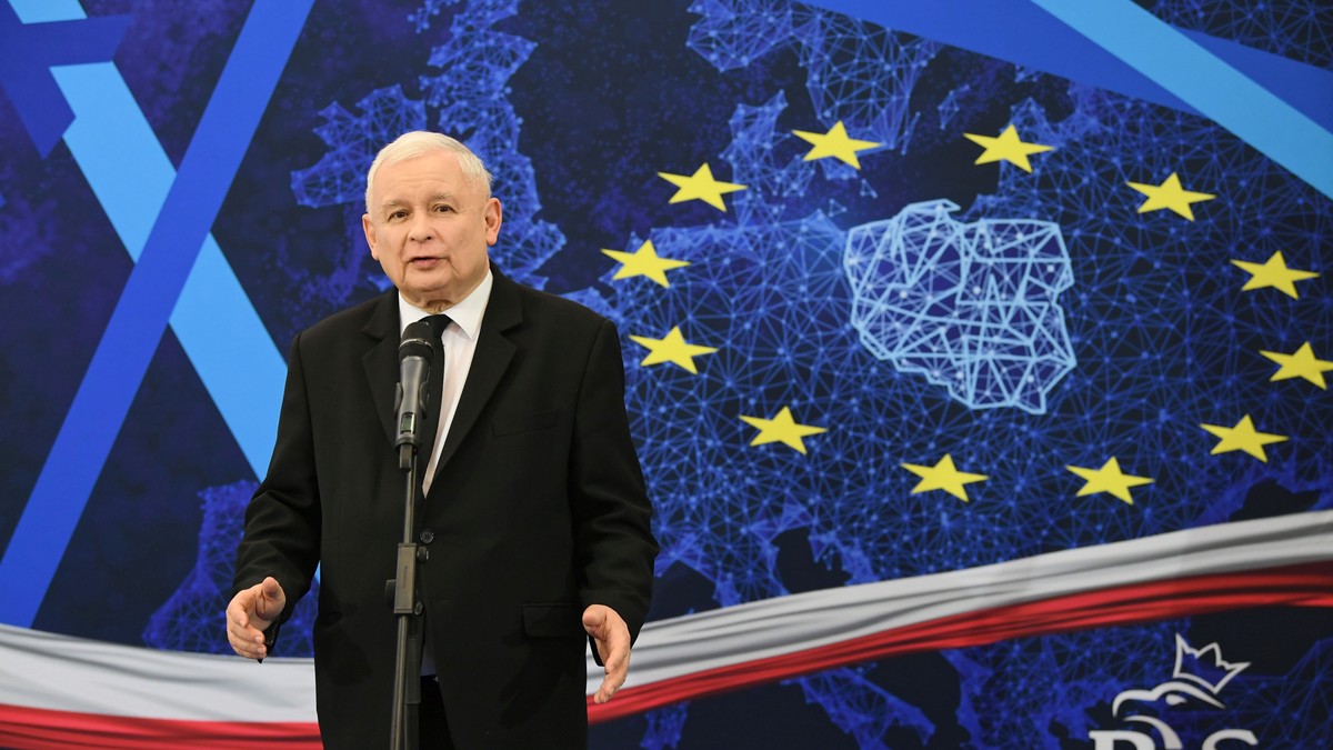 Jaroslaw Kaczynski, liderul partidului de guvernare din Polonia FOTO: EPA