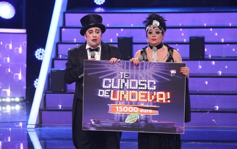 Adriana Trandafir și Romică Țociu au câștigat „Te cunosc de undeva” 2021, sezonul 16. Actorii au plâns pe scenă
