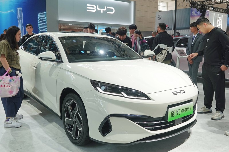 Mașină electrică produsă în China. FOTO: Profimedia