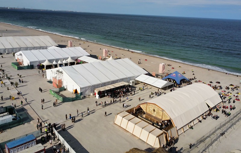 Mamaia nord a găzduit peste 10.000 de turiști din afara țării la Sunwaves Festival