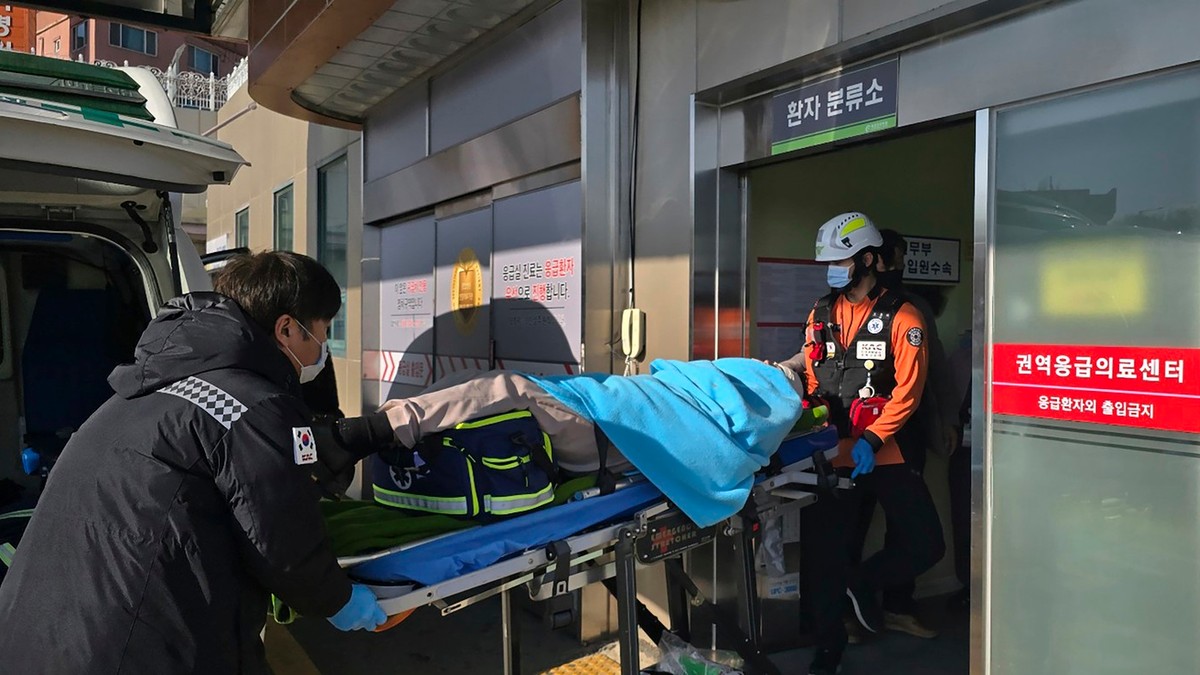 Victimă salvată după accidentul aviatic din Coreea de Sud Foto: Profimedia