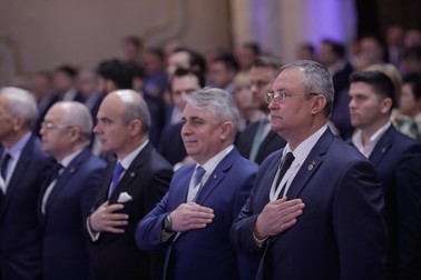Nicolae Ciucă la congresul PNL 2022 în care a fost ales președinte al partidului | Foto: Inquam Photos / George Calin