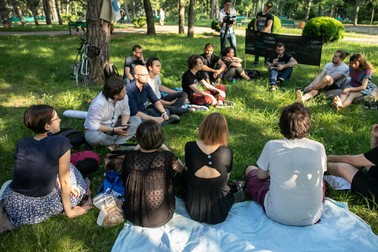 Întâlnire a unui grup de protest din Chişinău