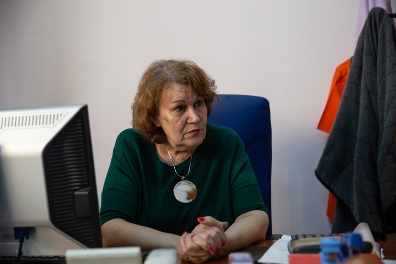 Doina Goșa, directorul Centrului de Transfuzii Sanguine București