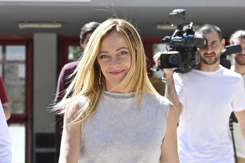Giorgia Meloni FOTO: EPA