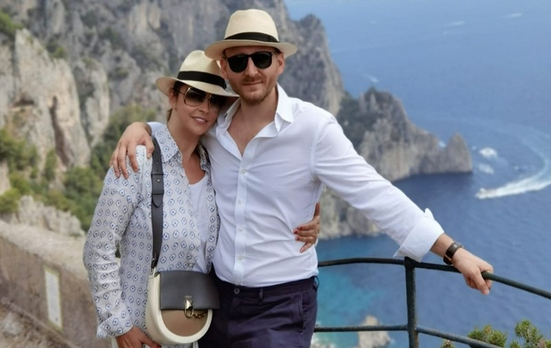 Imagini rare cu Andreea Marin, iubitul și fiica adolescentă. Cum a apărut Violeta în Capri
