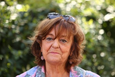 Ana Blandiana, 79 de ani, la Biserica Visarion