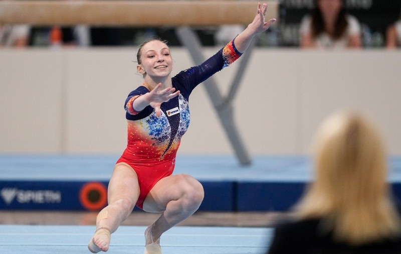 JO 2024. Gimnasta Ana Maria Bărbosu a luat bronz pentru exercițiul de la sol, dar a pierdut medalia după contestația americancei Jordan Chiles | VIDEO