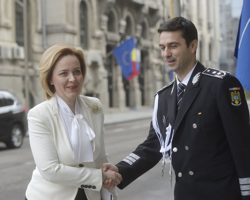 Cătălin Ioniță a fost și șef al Poliției Române în 2018. Foto: Hepta