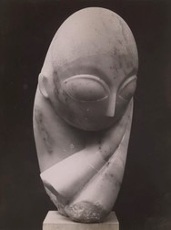 Fotografie, Domnișoara Pogany, vedere din față, 1914-1920, colecție privată  (1)