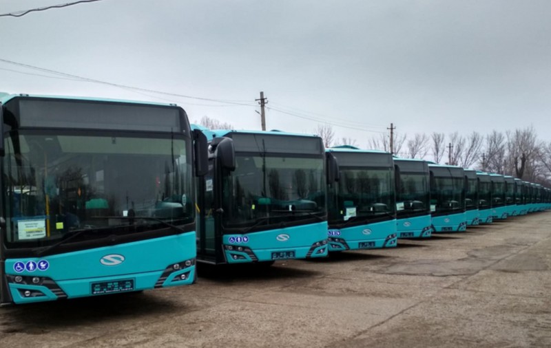 Autobuze electrice la Galați. Traseele pe care vor circula noile mijloace de transport în comun