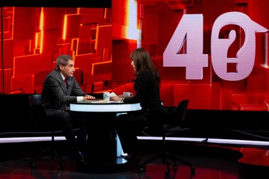 Petre Roman, față în față cu Denise Rifai