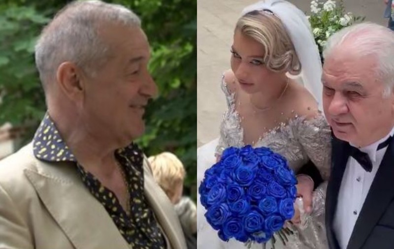 De ce Gigi Becali nu a mai fost naș la nunta Mariei Iordănescu. El a participat la cununia religioasă, dar a lipsit de la petrecere
