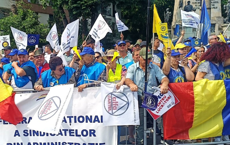 Sindicaliștii ies din nou în stradă, pe 29 octombrie, din cauza măsurilor de austeritate: „Nu mai acceptăm să fim victime”