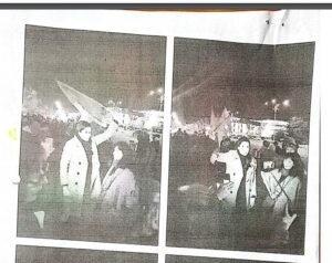 Fotografii cu Clotilde Armand din notele informative. Sursa foto: JustNews