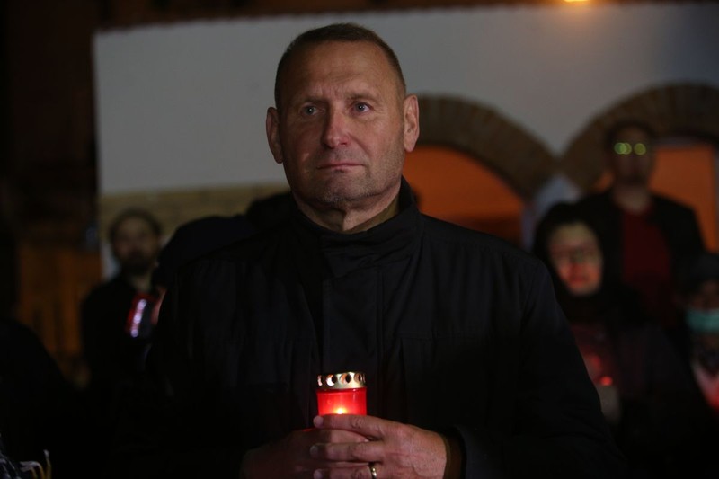 Viorel Cataramă a venit și la slujba de la Constanța
