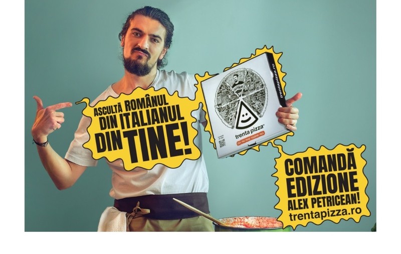 Trenta Pizza și Chef Alex Petricean aduc la un loc bucătăria italiană și bucătăria românească
