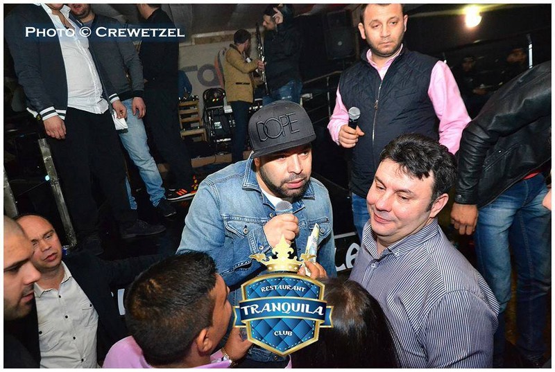 Alin Gridan (dreapta jos), alături de Florin Salam | Sursa foto: Club Tranquila