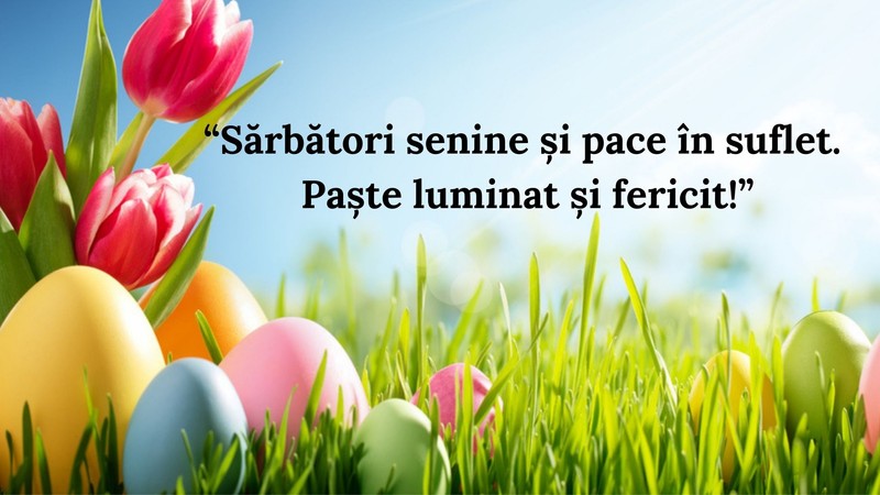 Urări de Paște 2021