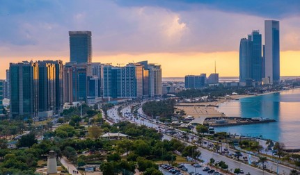 Abu Dhabi după ploaie, Emiratele Arabe Unite, Foto: Profimedia