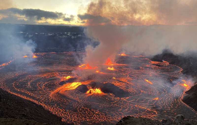 Vulcanul Kilauea din Hawaii a erupt pentru a treia oară în acest an