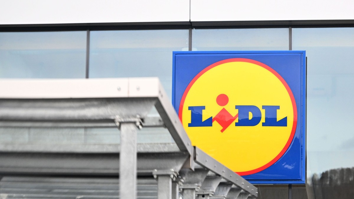 Sigla magazinului alimentar Lidl. Imagine cu caracter ilustrativ. Foto Hepta