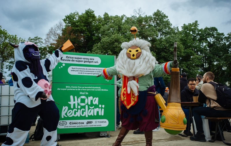 Premieră SGR la East European Comic Con: prima colectare automată în cadrul unui eveniment de amploare