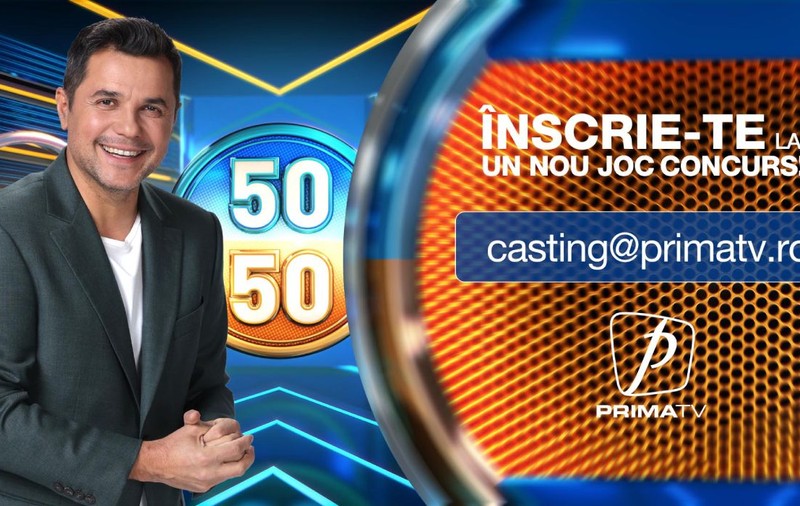 Cove despre 50-50, emisiunea-concurs pe care o prezintă la Prima TV: "Am învățat și aflat lucruri noi chiar și eu"