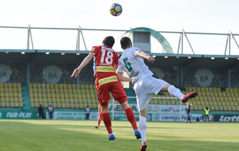 Liga 1 la fotbal, play-out, etapa 10. FC Botoșani - Concordia Chiajna 0-1. Ilfovenii, victorie în 10 oameni