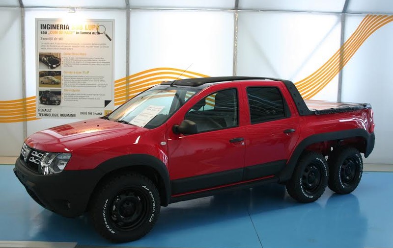 Dacia Duster pick-up a ieșit din garaj!