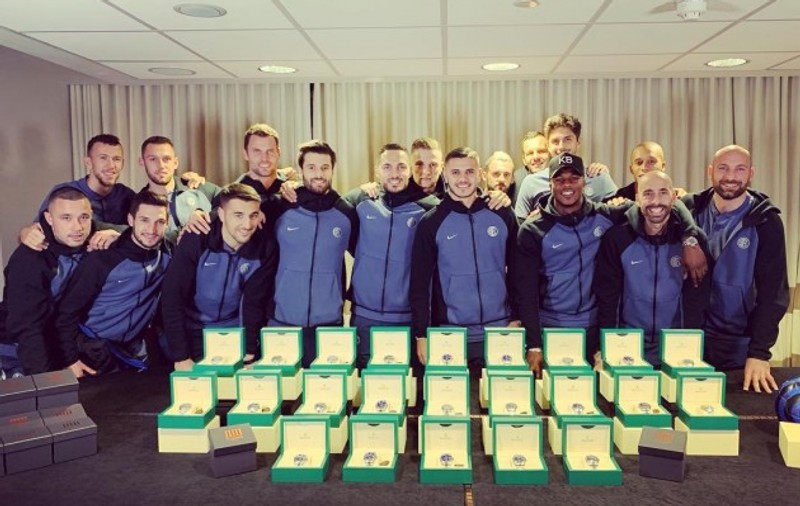 Mauro Icardi le-a făcut cadou colegilor de la Inter Milano câte un ceas Rolex
