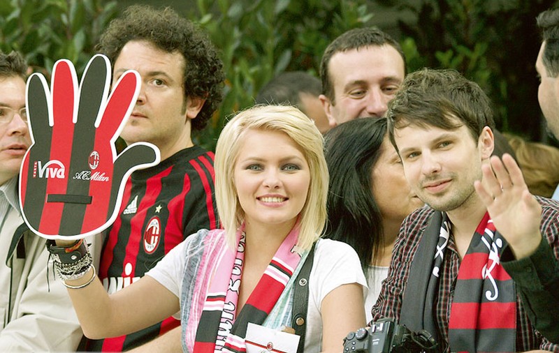 Cristina este fan AC Milan