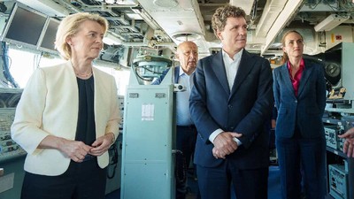 Ursula von der Leyen, Nicusor Dan si Oana Toiu